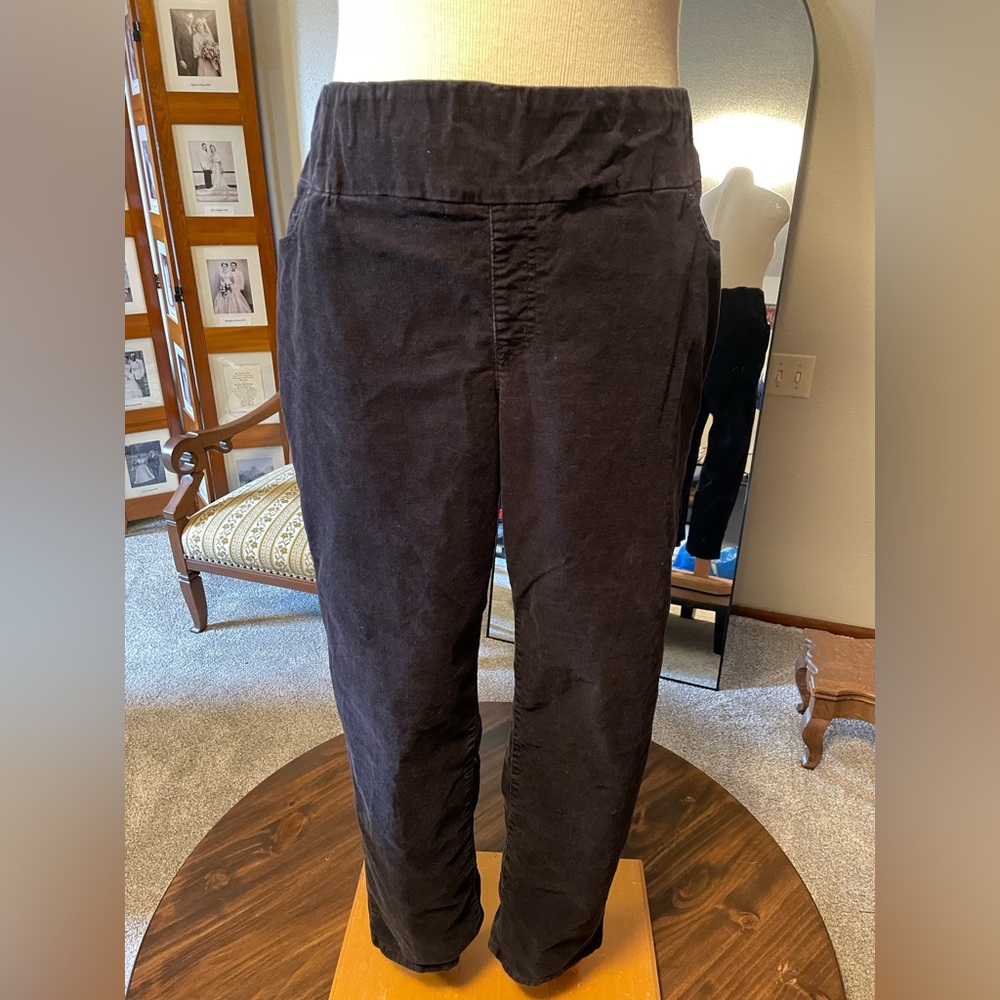 Coldwater Creek Pull On Corduroy Pants
18W Black